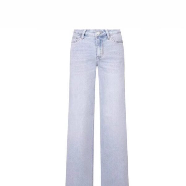 Narrow Wide-leg Pants High Waist Hip Lift Straight Loose Jeans - Image 6