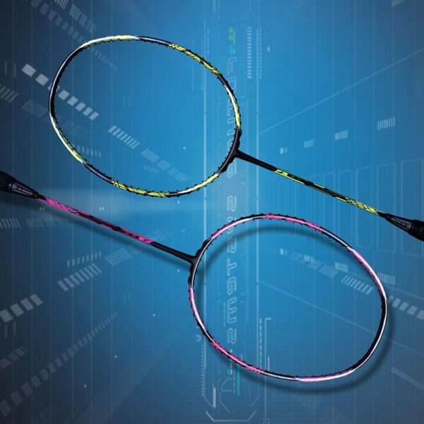 Offensive Badminton Racket With Secondary Reinforcement Of 32 Pounds Of Carbon Fiber - Image 10