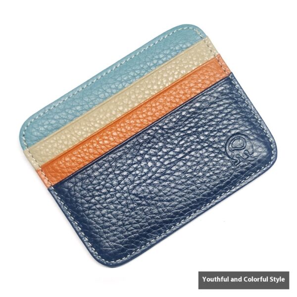 Small Round Elephant First Layer Cowhide Coin Purse Genuine Leather Card Holder - Image 2