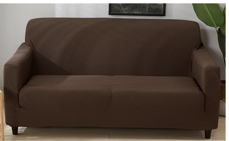 Solid color sofa cover universal sleeve elastic - Image 3