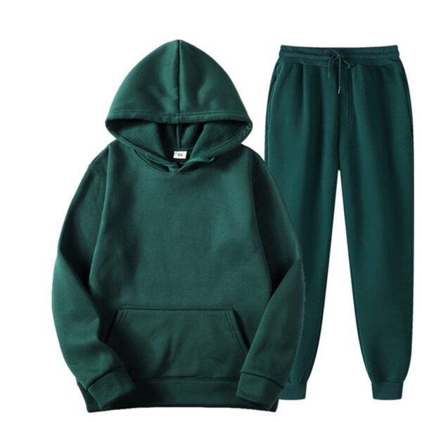 Sparkling Style 220g Fabric Oversized Sweatshirt Suit - Image 5