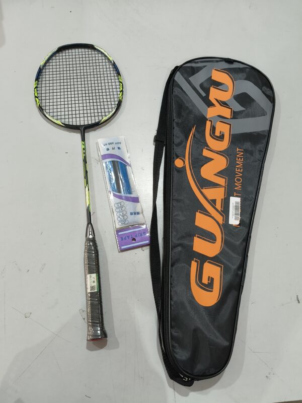 Offensive Badminton Racket With Secondary Reinforcement Of 32 Pounds Of Carbon Fiber - Image 7