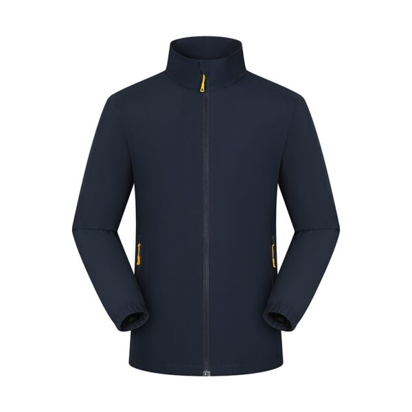 Waterproof Stand Collar Workwear Men's Jacket - Image 5