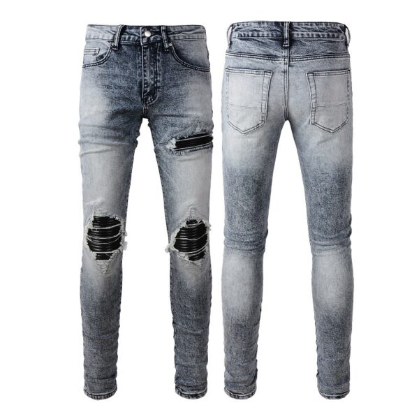 American Retro Jeans Trendy Men - Image 4