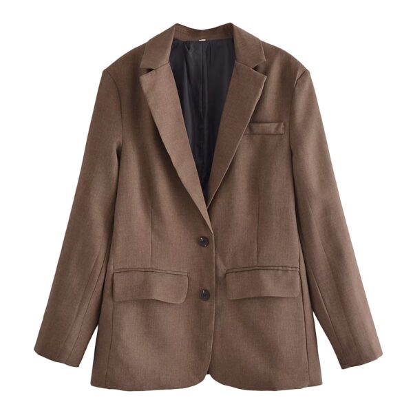 Autumn And Winter New European And American Style Fashion Single-breasted Suit Jacket For Women - Image 7