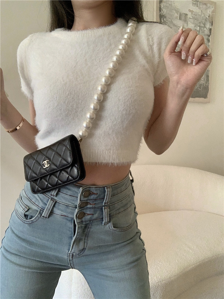 Short Sleeve Slim Fit Inner Wear Bottoming Shirt - Image 3