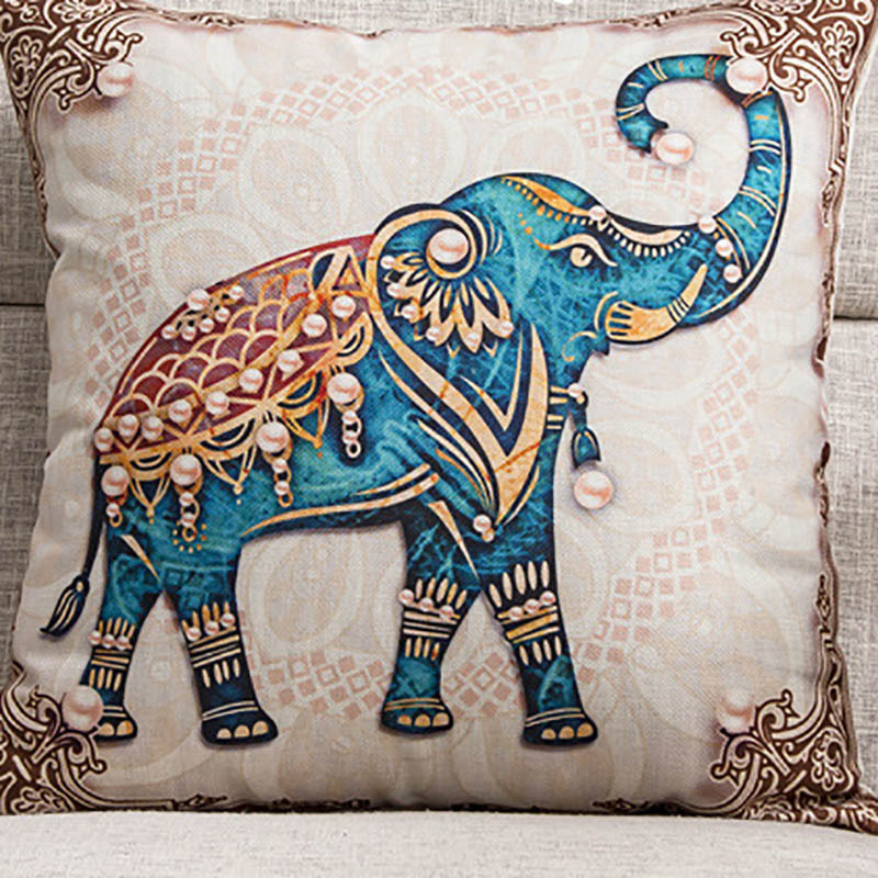 Elephant pillow cushion cover - Image 5