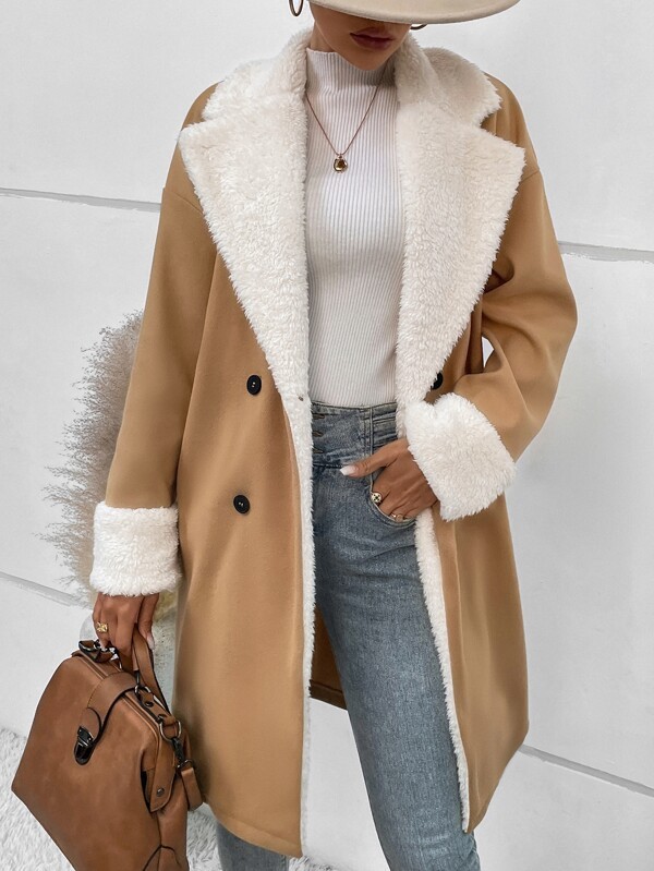 Leisure Commute Woolen Coat For Women - Image 9