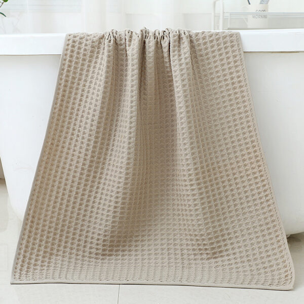 Household Bathing Water Absorbent And Quick Drying Unisex Plus Thickened Pure Cotton Bath Towel Wipe - Image 5