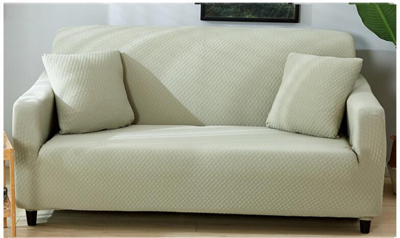 Solid color sofa cover universal sleeve elastic - Image 4