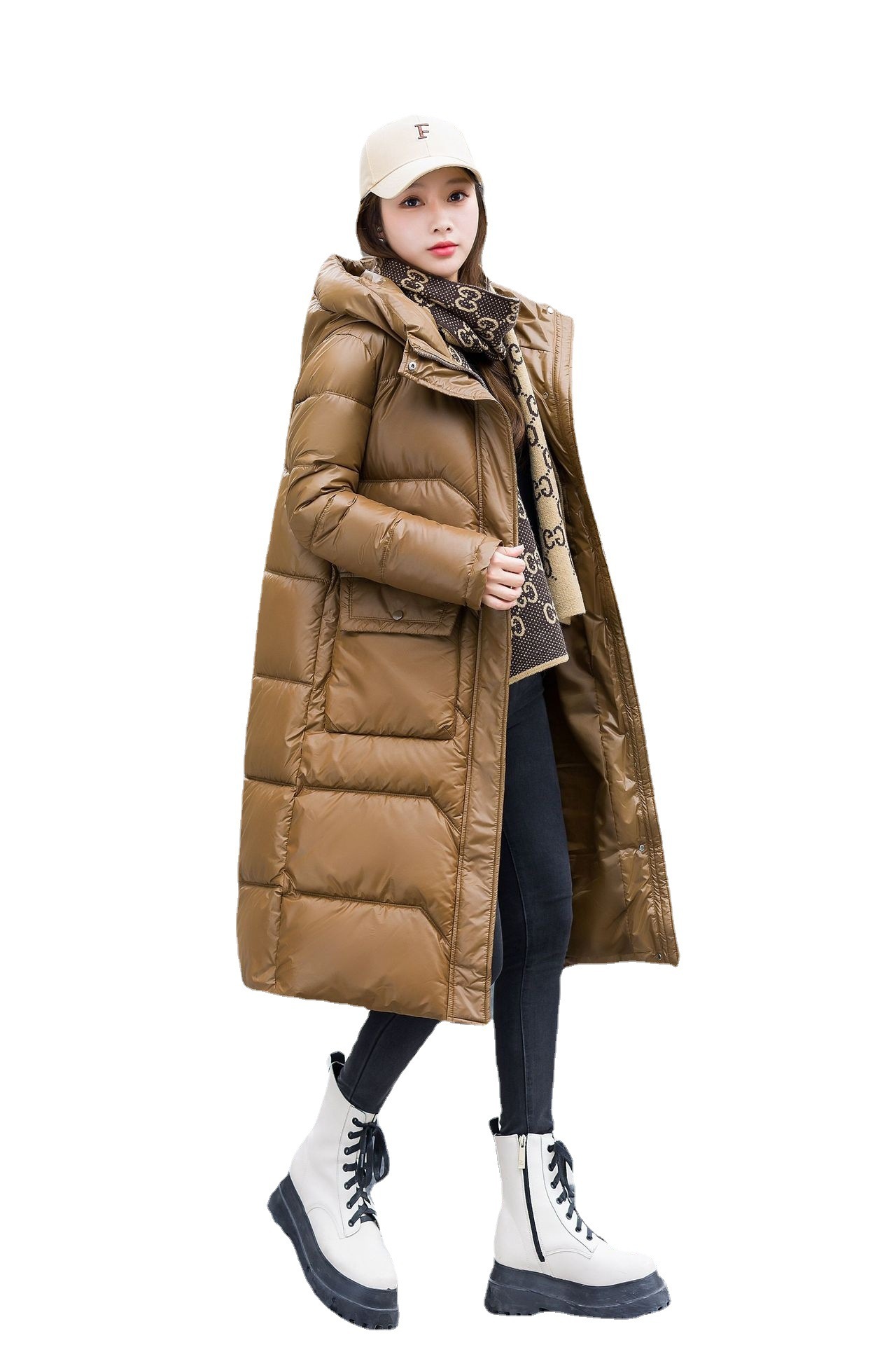 Women's Winter Korean Style Fashion Mid-length Warm - Image 9