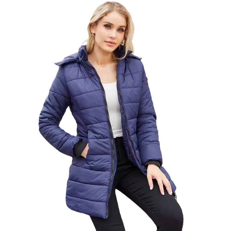Waterproof Long-sleeved Cotton-padded Jacket - Image 9