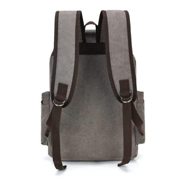 Retro Wear-resistant Large-capacity Backpack - Image 3