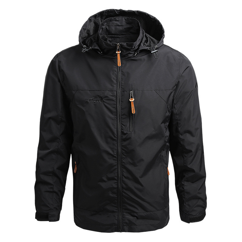 Mountaineering Shell Jacket Windcheater Outdoor Sports Jacket Men's Clothing - Image 3