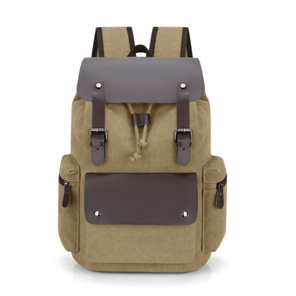 Retro Wear-resistant Large-capacity Backpack - Image 10
