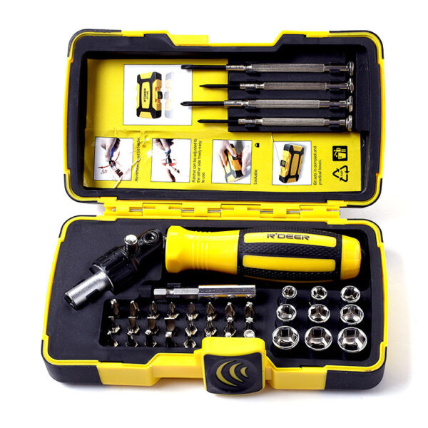 Combination Ratchet Fast Screwdriver, Socket Screwdriver - Image 6