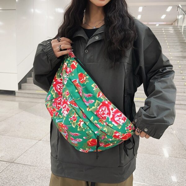 Unique Fashion New Style Artistic Style Chest Bag - Image 8