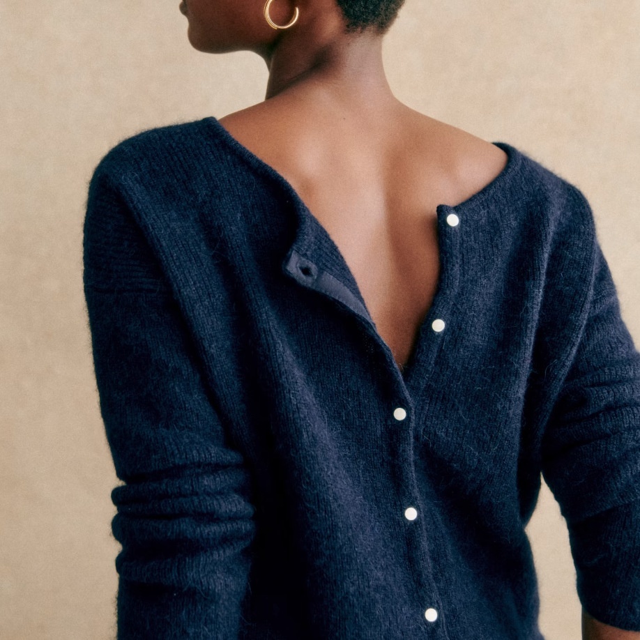 Women's Simple Knitting Sweater - Image 3