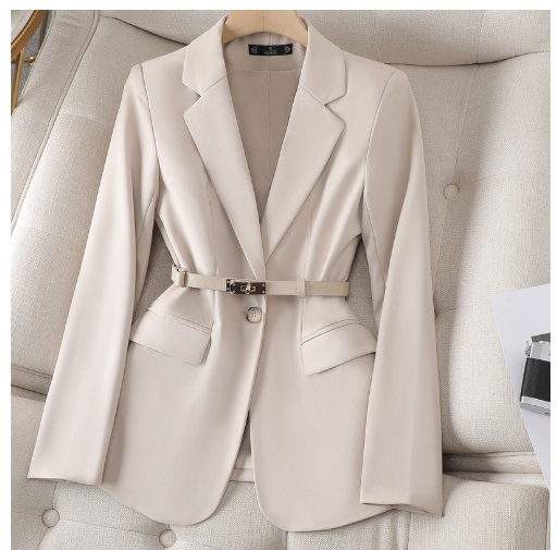 Women's Straight Tube Type Suit Jacket - Image 4