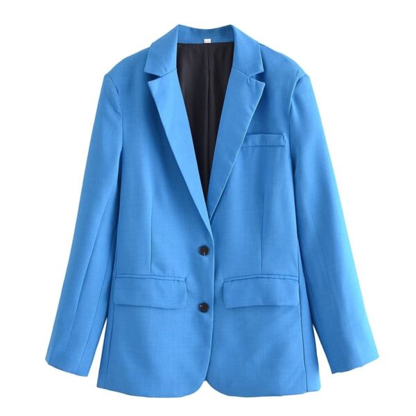 Autumn And Winter New European And American Style Fashion Single-breasted Suit Jacket For Women - Image 9