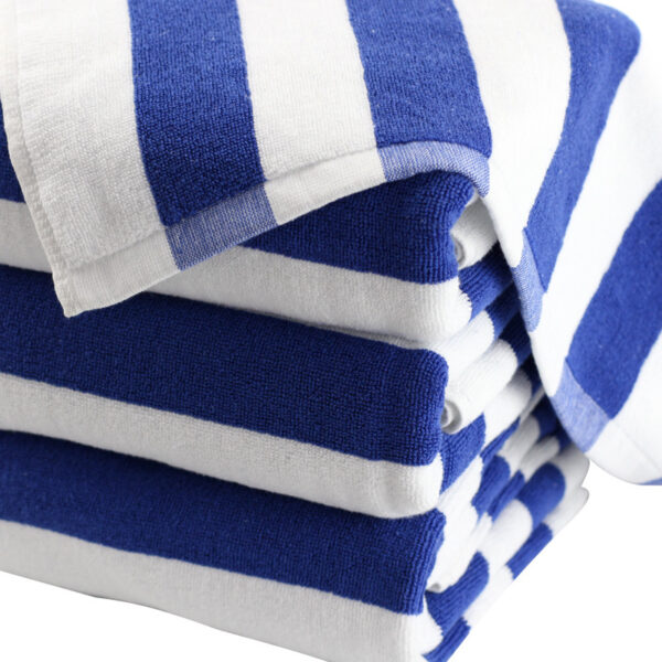 Cotton Yarn-dyed Jacquard Beach Bath Towel - Image 5