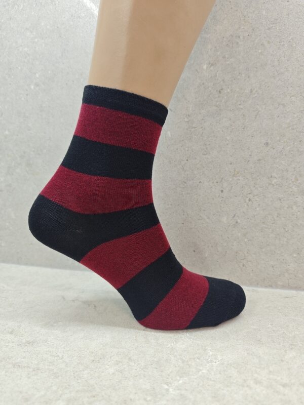 Womens Colourful Striped Socks Pack Of 6 12 24 Pairs - Image 7