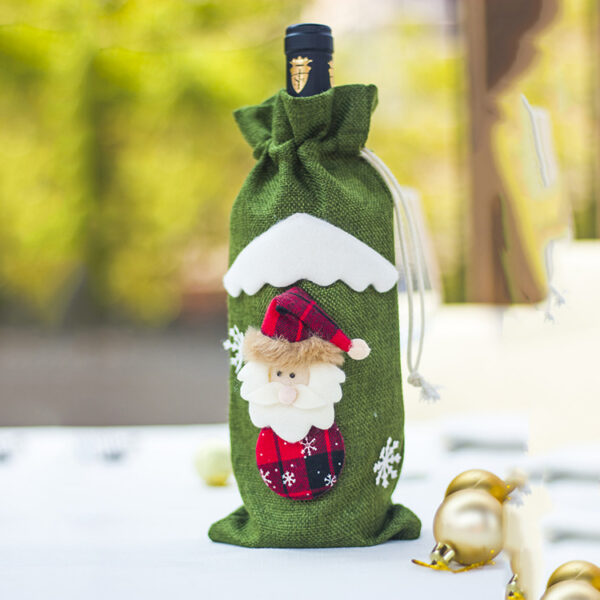 Christmas Decorations Christmas Wine Bottle Socks - Image 4