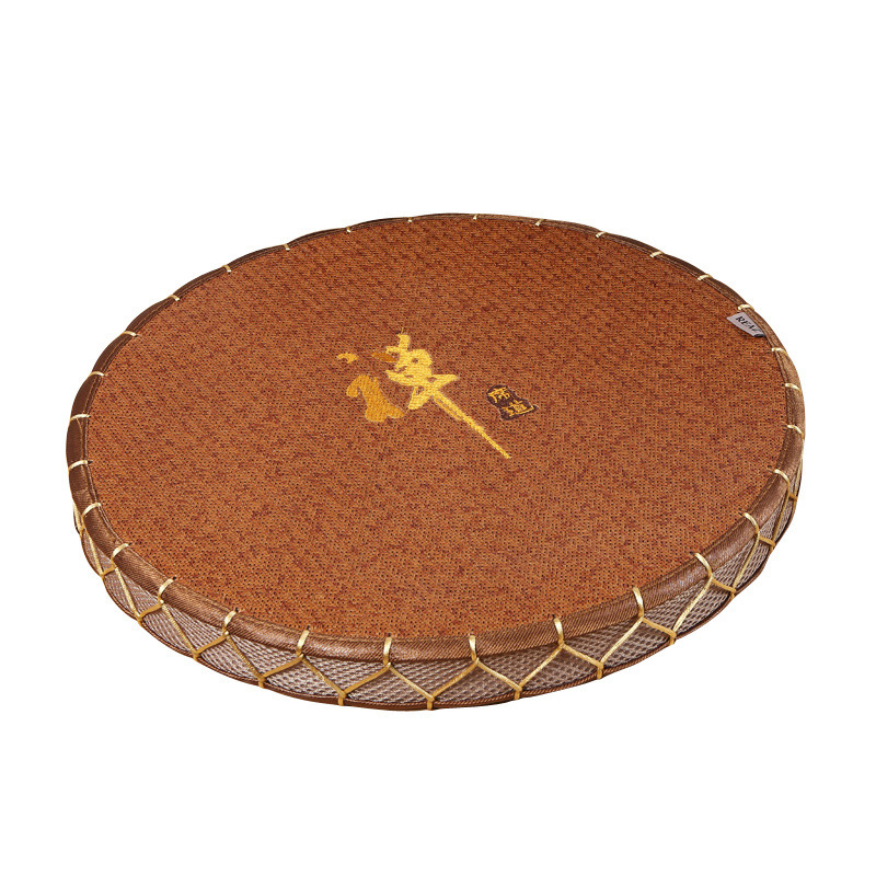 Zabuton Meditation Chair, Japanese Tatami mat, Zabuton straw cushion - Image 5