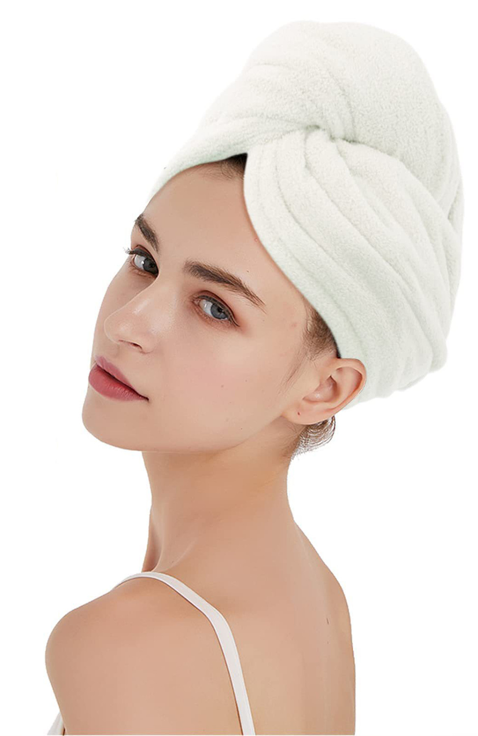 Fashion Hair Drying Towel Shower Cap - Image 6