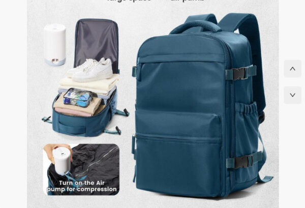 Large Capacity Vacuum Compression Backpack - Image 8