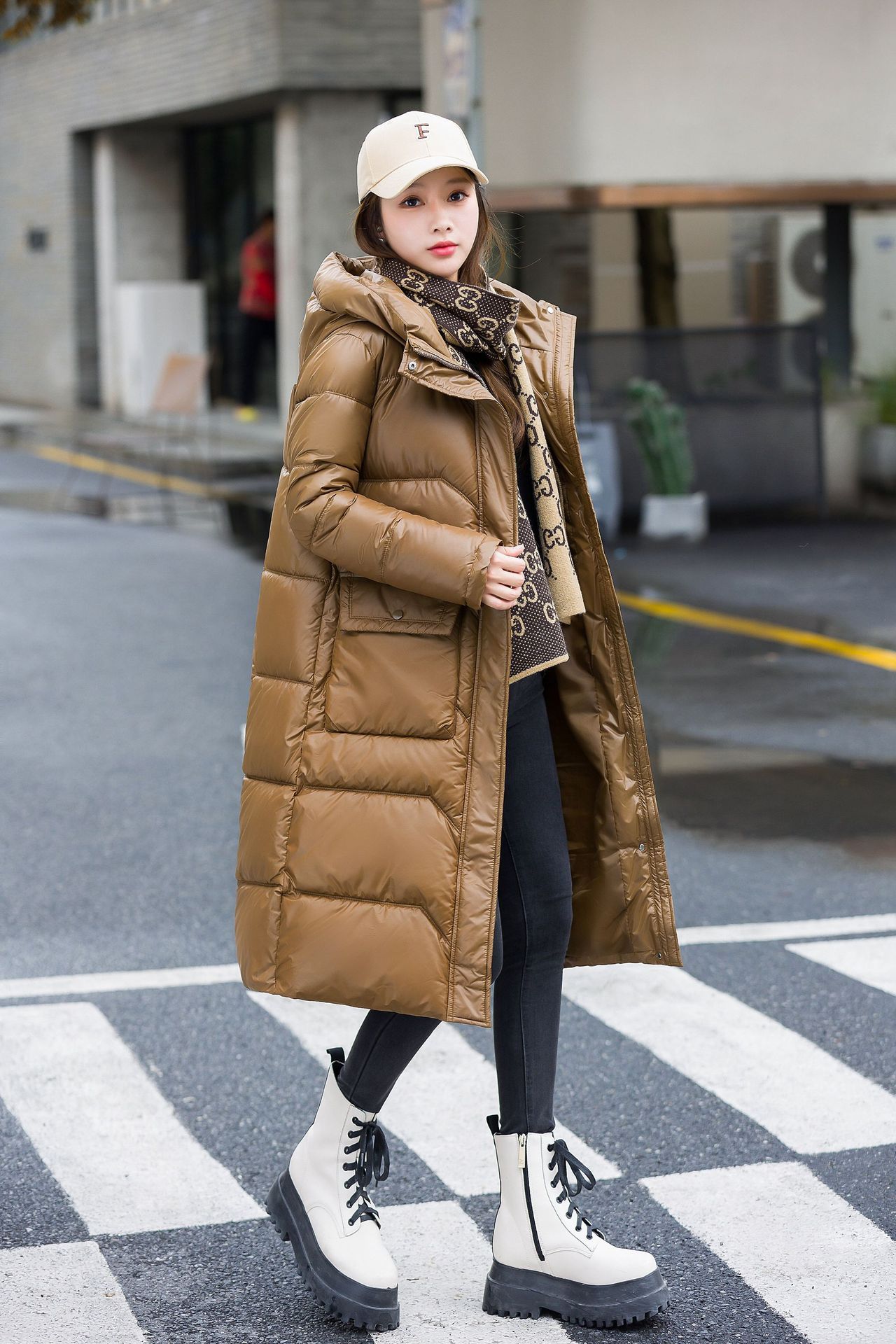 Women's Winter Korean Style Fashion Mid-length Warm - Image 5