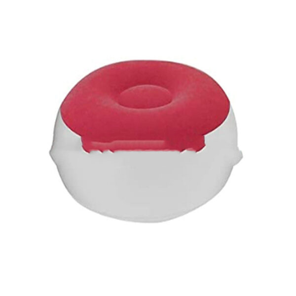 Inflatable Round Stool Inflatable Flocking Sofa Makeup Stool Outdoor Inflatable Mattress Sofa Portable Inflatable Stool - Image 3