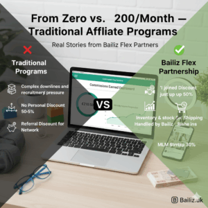 Baiiiz Flex vs. Traditional Affiliate Programs: Your Guide to Smarter Earnings