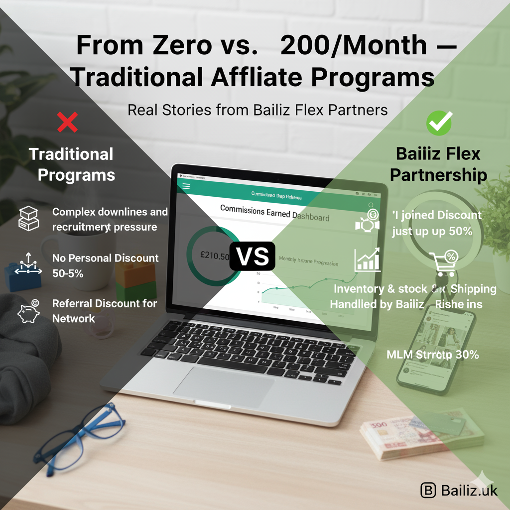 Baiiiz Flex vs. Traditional Affiliate Programs: Your Guide to Smarter Earnings
