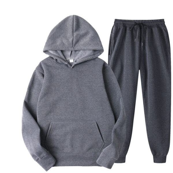 Sparkling Style 220g Fabric Oversized Sweatshirt Suit - Image 8