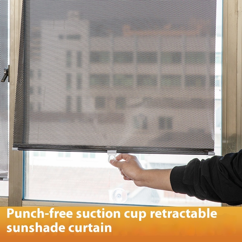 Household Window Sun Protection Punch-free Shading Balcony Shutter - Image 7