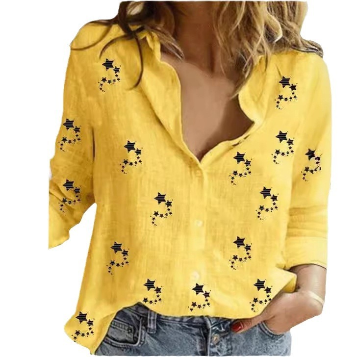 Ethnic Style Fashion Personalized Women's Shirt - Image 10