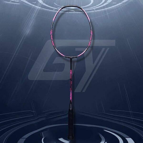 Offensive Badminton Racket With Secondary Reinforcement Of 32 Pounds Of Carbon Fiber - Image 8