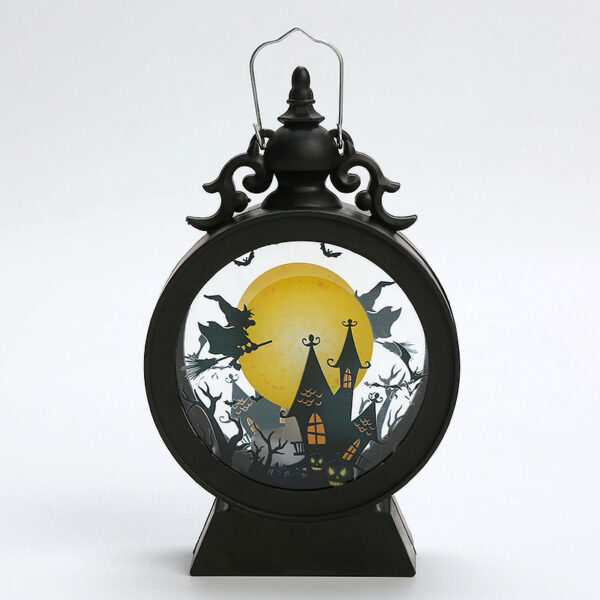 Halloween Retro Candle Portable Storm Lantern - Image 8
