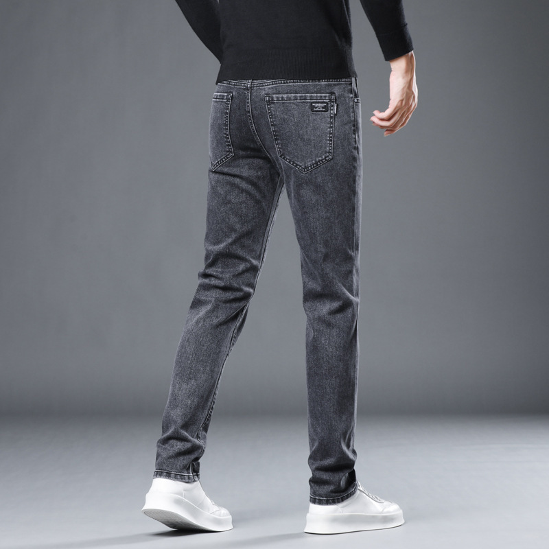 Versatile Stretch Slim Straight Men's Jeans - Image 6
