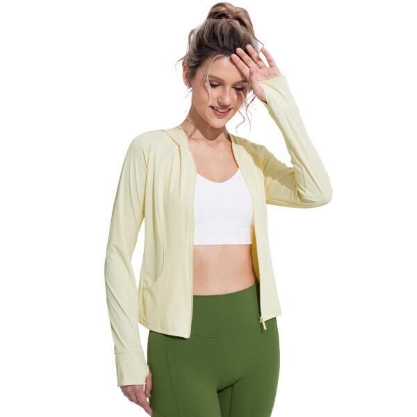 Women's Summer UV Protection Long Sleeve Cool Feeling Ice Silk Sun Protection Clothing - Image 4