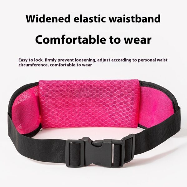 Mobile Anti-theft Close Fitting Invisible Breathable Sports Waist Bag - Image 10