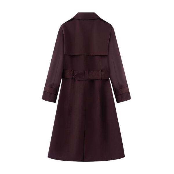 Trench Mid-length British Trench Coat - Image 7