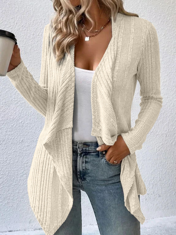 Cardigan Long Sleeve Sweater Casual Women's Clothing - Image 6