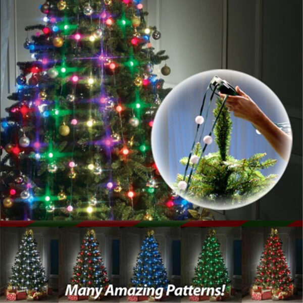 64 Light Dazzler Shower Tree Light Show Of Christmas Tree - Image 8