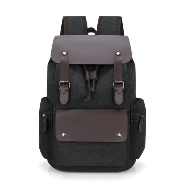 Retro Wear-resistant Large-capacity Backpack - Image 2