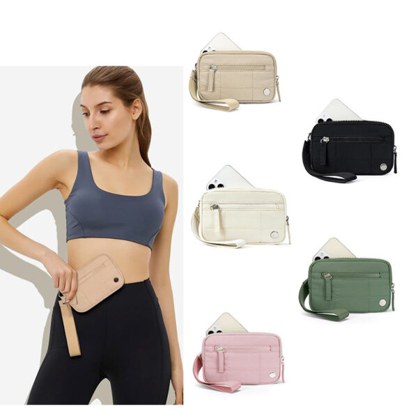 Waterproof Quilted Handbag Women's Transparent Deck - Image 6