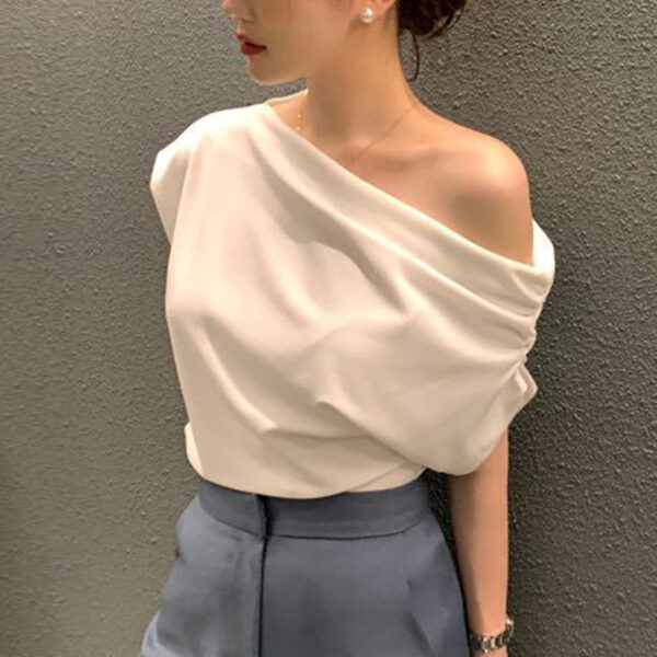 Summer New Niche Irregular Shoulder Design Sense - Image 9