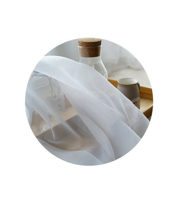 Modern And Simple Pure Color Cotton And Linen Window Screen - Image 9