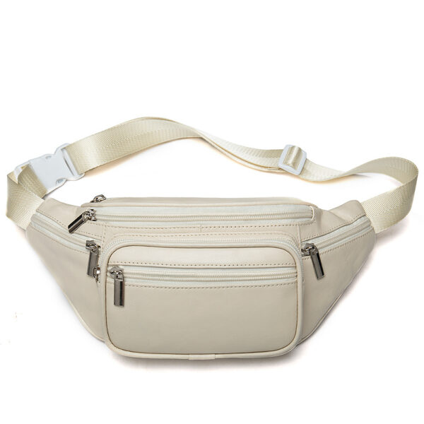 Retro Casual Men's Leather Belt Bag - Image 6